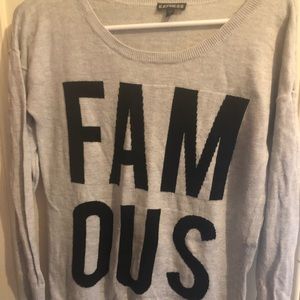 Express famous sweater! XS